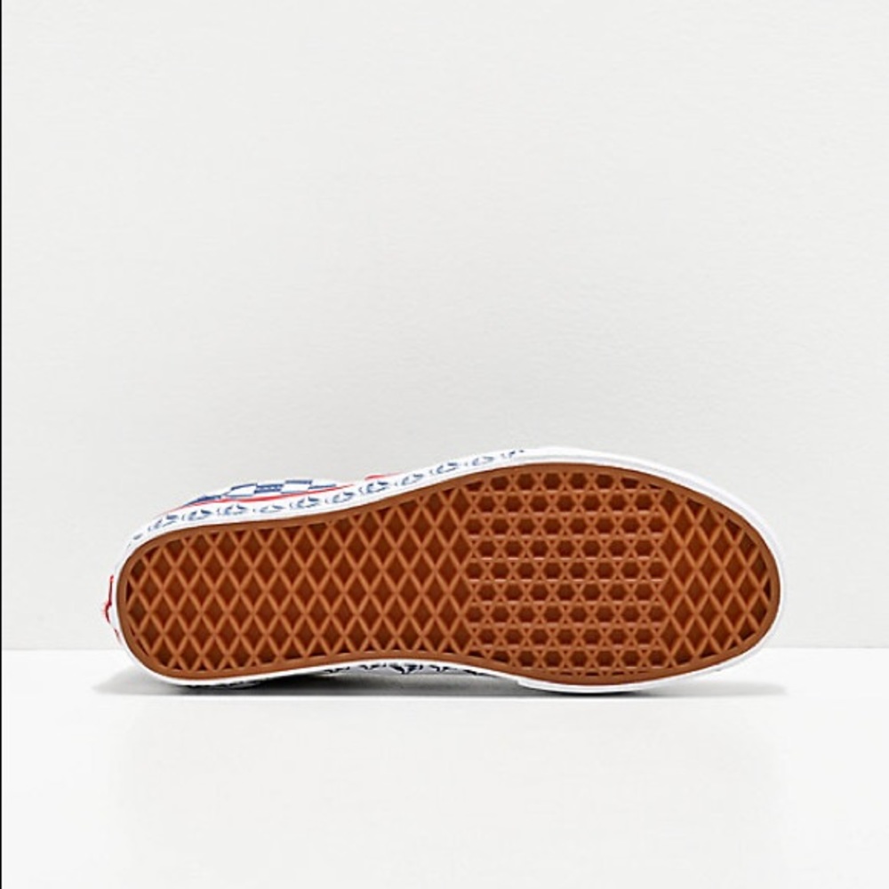 Vans Era BMX Navy & White Checkerboard Skate Shoes - Picture 4 of 5